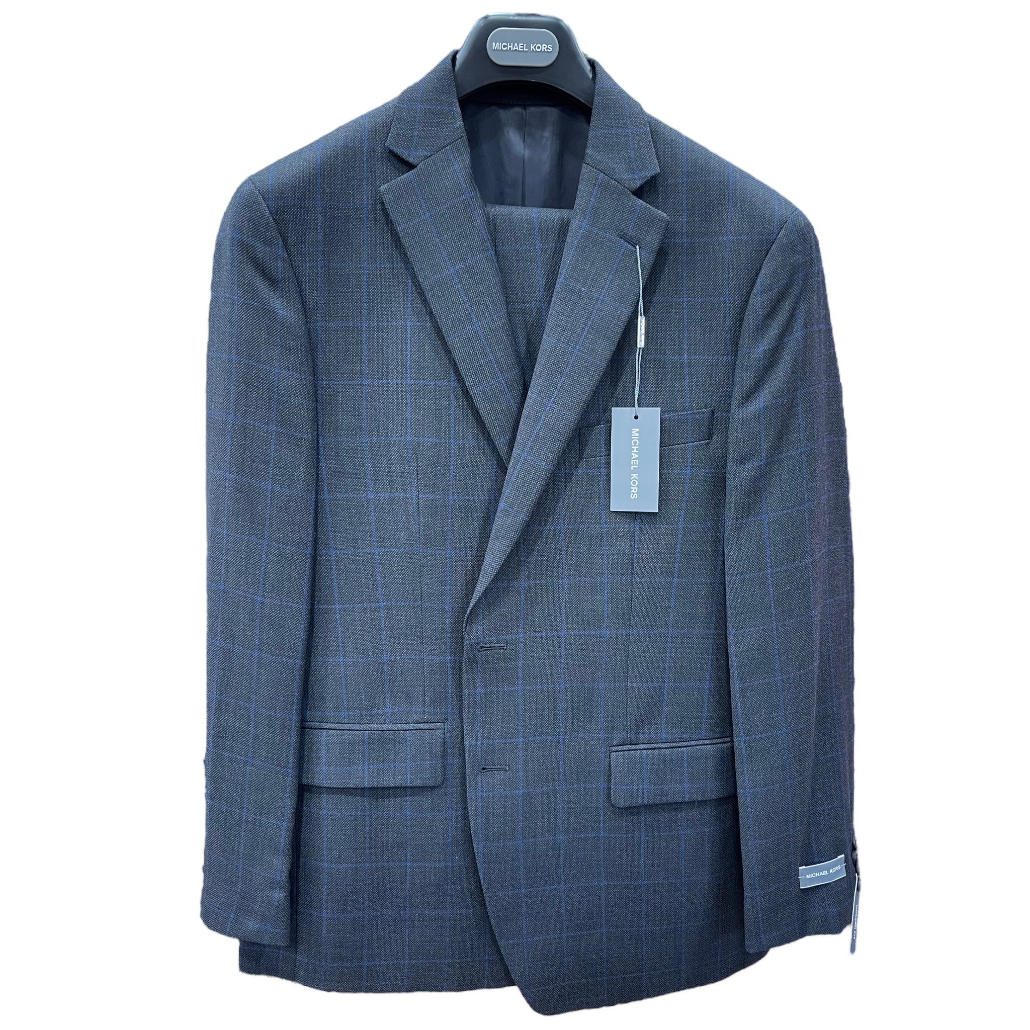 Michael Kors: 2pc. Plaid Suit K2ZL119